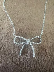 Tiffany &amp; Co Bow necklace蝴蝶結項鍊