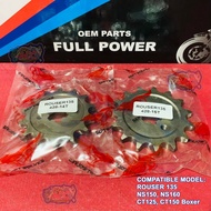 ACC Motorparts Engine Sprocket Rouser 135, NS150, NS160, CT125, CT150, CT100B 13T 14T 15T - 428