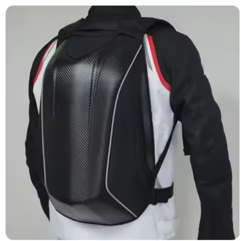 30-48L Expandable Full Face Helmet Bag Moto Racing Motocross Carbon Fiber Backpack Waterproof Motorc