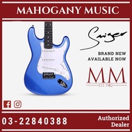 Smiger L-G1M Strat Metallic Blue Electric Guitar