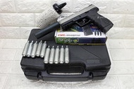武SHOW KWC TAURUS PT24/7 手槍 CO2槍 刺客版 雙色 優惠組E ( 巴西金牛座BB槍BB彈玩具槍