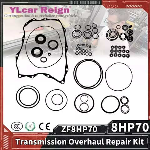 ZF8HP70 8HP70 Automatic Transmission Gearbox Overhaul Rebuild Repair Kit Seals Gasket Fit O-rings 0H