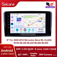 Seicane แอนดรอยด์สเตอริโอในรถยนต์ขนาด9นิ้วสำหรับรถเบนซ์รุ่น ML เมอร์เซเดส ML350 ML430 ML450 ML500จอ 