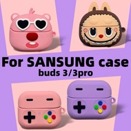 for Samsung Galaxy Buds3/buds 3 Pro Shockproof Headphone Case Cover Galaxy Buds 3 pro Shockproof Sil