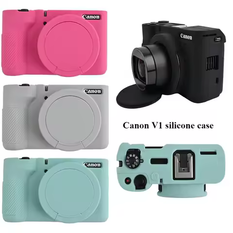 V1 Camera Soft Silicone Case for Canon PowerShot V1 Rubber Cover Skin