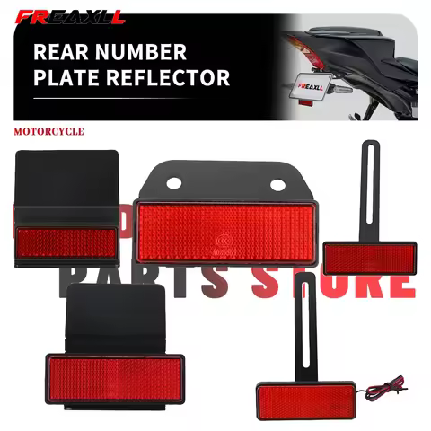 Motorcycle Accessories FOR HONDA XL600 LMF NX650 J-XDOMINATOR MSR250 GROM MSX125 MSX License Plate H