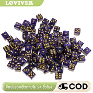 100Pcs D6 Dot Dice 14mm For Board Games Activity Casino