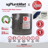 [Made in Mexico] Rheem 6 Gallon Vertical Storage Water Heater 85VP6S 6 Gal 23 Litres x sgPlumbMart