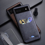 Card Slot Bag Holder Case For Google Pixel 6 Pro 6A 5 4A 5G funda Leather Luxury Back Cover for google pixel 6a 6 pro 5 4a case