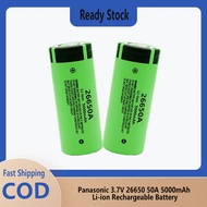Panasonic Original  26650 3.7V 50A 5000mAh Li-ion rechargeable battery