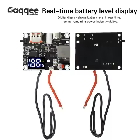 3S/4S/5S/6S 65W Power Bank Bidirectional Fast Charging Mobile Power Module Circuit Board DIY Type C+