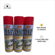 Chai xịt mỡ bò bảo dưỡng sên (xích) xe máy/xe đạp không cần tháo rờichống rỉ sétăn mòn 3T Chain Blue