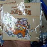 Sanrio - 三麗鷗 Sanrio Pompompurin 布丁狗 布甸狗 出遊好朋友 一番賞 G賞 亞克力冰箱貼組[平行進口]