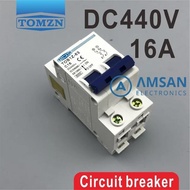 MIMPUNG MCB DC 2P 16A 20A 25A 32A 40A TOMZN MCB PLTS 2 Pole Circuit Breaker - 16A