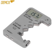 [DEMO3] Digital Battery Tester, Universal Compatibility Digital Display Digital Battery Checker, ABS