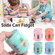 BALSA Soda Can Fidget Toy,  Plastics Rotating Ball, Hot Finger Gyro Rotating Ball Finger Spinner Gyr