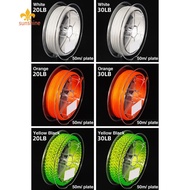 [New] 50m 20LB 30LB Fly Fishing Backing Line Strands Polyester Braided Spare Wire for Outdoor Fishin