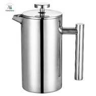 Stainless Steel French Press Coffee Maker with Micro-Filter Insulated Coffee Maker Portable Coffee P