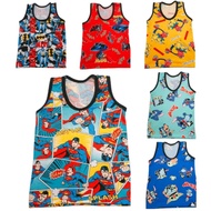 H&H Boys 1-12 y/o Kids Printed Sando Sleeveless Sando Damit Pambahay Damit