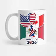 Three Nations One Game 2026 Football Design - World Cup Tea Mug