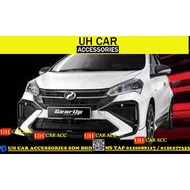 Perodua myvi 2022 facelift gear up abs bodykit skirting with paint
