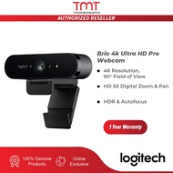 Logitech Brio 4k Ultra HD Pro Webcam | 1080p/60fps Hyper-Fast Streaming, Wide Adjustable Field of Vi