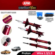 APM Performax Wira &amp; Satria 1.3/1.5 Heavy Duty Sport Absorber ( Front / Rear Set ) With Mounting &amp; Boot