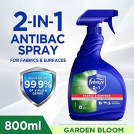Febreze 2-in-1 Antibacterial Disinfectant Spray 800ml
