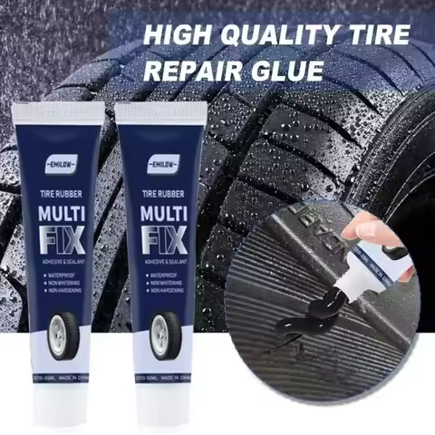 Universal Tire Repair Glue, Tire Sealant, Car Tire Repair Gel Tire Repair Gel Rubber Adhesive Not Co