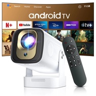 Smart Projector Hy260 Pro Android 11 Projector 4k Native 1080p Auto Focus Native 330ansi Dual Wifi B