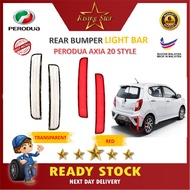 【Perodua Alza(2014-2017)Axia Style/2020-2023/REAR BUMPER LED REFLECTOR LIGHT(BAR)LAMPU】