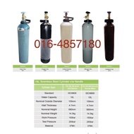 PORTABLE INDUSTRIAL GAS CYLINDER (OXYGEN /ACETYLENE/ARGON/NITROGEN/CO2)