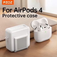 PZOZ For Apple AirPods 4  Pro3 Pro2 Earphone Cases AirPods 4 Magnetic protective cover with Metal Br