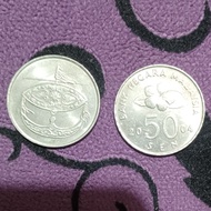 Uang Koin 50 Sen Malaysia 2004