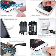 GLENES 115 in 1 Screwdriver Set, Precision Disassembly Multi-bits Screwdriver, with Box Screw Nuts B