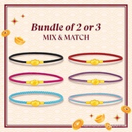 SK Jewellery Classic Gold Clip Charm Bracelet