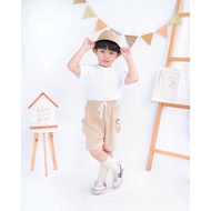 Children's Cargo Pants / Children's Shorts / BERMUDA Cargo Shorts / KSA17