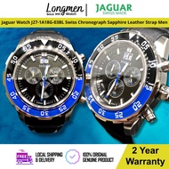 [Klang Longmen] Jaguar Swiss Movement J27-1A18G-03BL ‘Batman’ Sapphire Crystal Leather Strap Men Wat