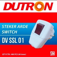Steker Arde Switch + Saklar Dutron DV-SSL-01