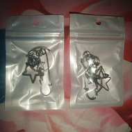 Guppyhappy0o0 - keychain y2k | Keychain y2k star | Keychain y2k black | Y2k aesthetic keychain | Key