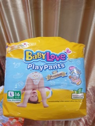 BaBy Love PlayPants Premium L16 ชิ้น 9-14 Kg