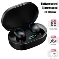 E7s bluetooth không dây Tai nghe kèm Micro Màn hình LED Tai nghe nhét tai earbuds cho Iphone Xiaomi 