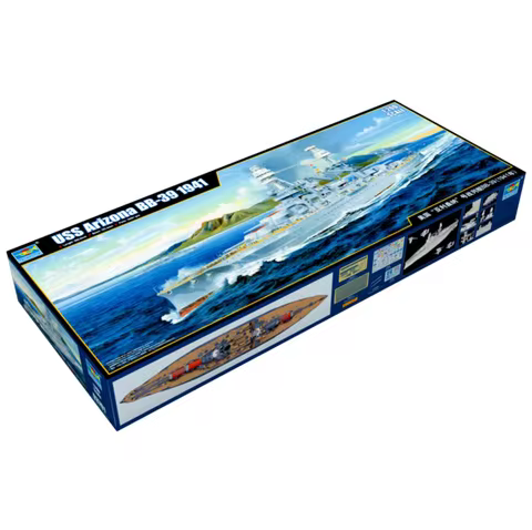 Trumpeter 03701 1/200 USS Arizona BB-39 1941 Ship