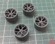 【熱賣速發】FAT FROG1/24 18寸 M8 GTE/ M6 GT3 BBS輪圈模型 FW24004智子模型