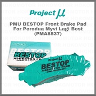 Project Mu BESTOP 350˚c Front Brake Pad For Perodua Myvi Lagi Best (PMA8537)