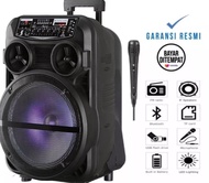 SPEAKER BLUETOOTH MP4 MP3 POWER BASS POLYTRON /SUPER BASS BISA KARAOKEAN/SALON BLUETOOTH GRATIS MIC 