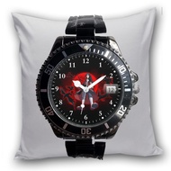 ITACHI Men's Watch with Black Stainless Steel Date, Custom, Cool, Latest 01