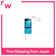SONY Walkman S Series NW-S14: 2014 model blue NW-S14 L with 8GB Bluetooth compatible earphones