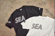 日本預訂  wind and sea vans x wds Checked logo tee