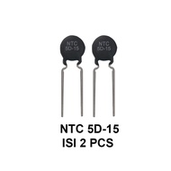 EELIC TMS-NTC ISI 2 Pcs Thermistor NTC Type 5D-5 5D-7 5D-9 5D-11 5D-13 5D-15 8D-11 8D-9 10D-5 10D-7